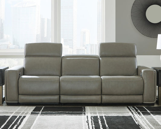 Signature Design by Ashley Correze 3-Piece Power Reclining Sectional Sofa - Vaughn Outlet Kankakee IL