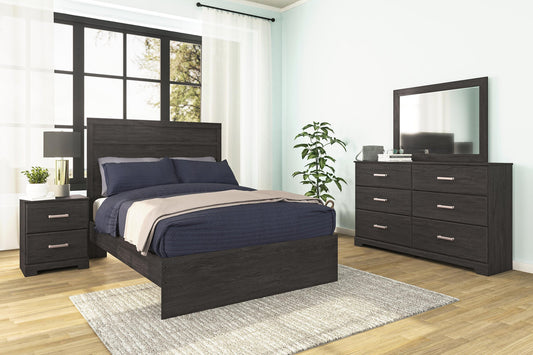 Signature Design by Ashley Belachime Dresser and Mirror - Vaughn Outlet Kankakee IL