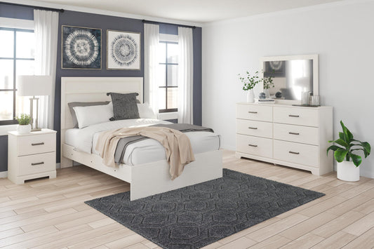 Signature Design by Ashley Stelsie Dresser and Mirror - Vaughn Outlet Kankakee IL