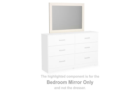 Signature Design by Ashley Stelsie Bedroom Mirror - Vaughn Outlet Kankakee IL