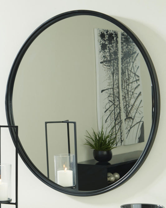 Signature Design by Ashley Brocky Accent Mirror - Vaughn Outlet Kankakee IL