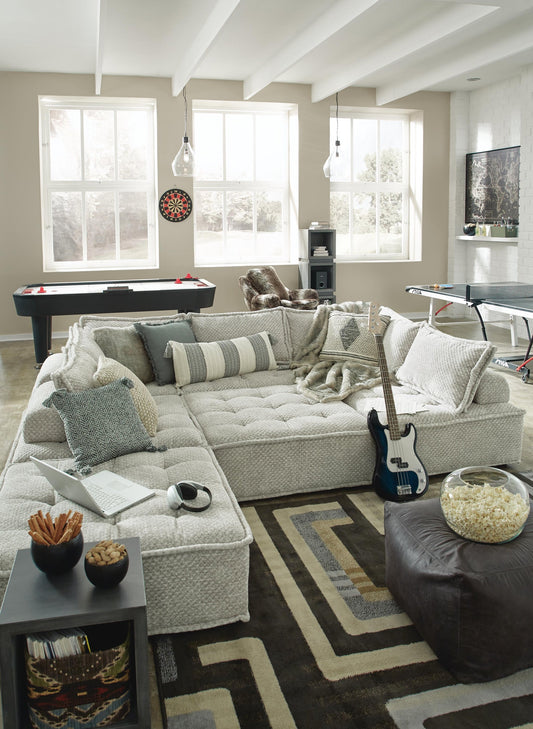 Signature Design by Ashley Bales 7-Piece Modular Seating - Vaughn Outlet Kankakee IL