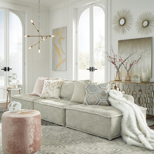 Signature Design by Ashley Bales 3-Piece Modular Seating - Vaughn Outlet Kankakee IL