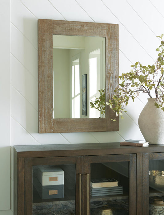 Signature Design by Ashley Waltleigh Accent Mirror - Vaughn Outlet Kankakee IL