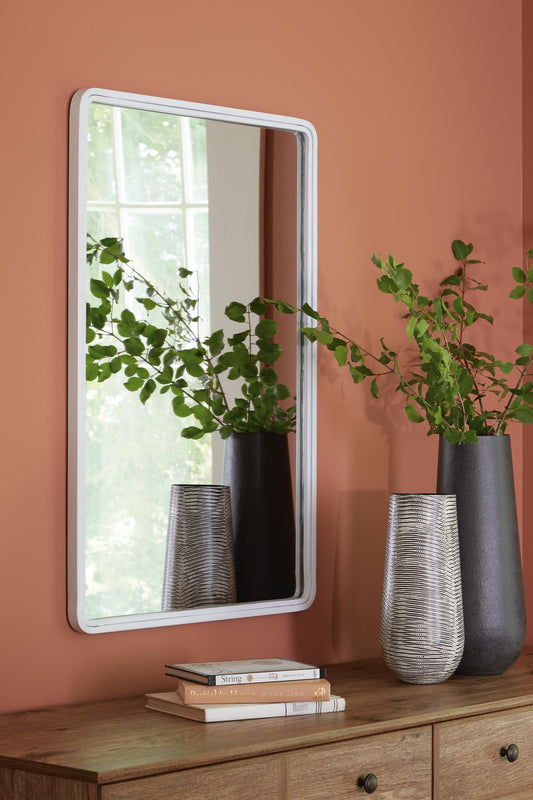 Signature Design by Ashley Brocky Accent Mirror - Vaughn Outlet Kankakee IL