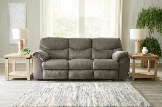 Signature Design by Ashley Alphons Reclining Sofa - Vaughn Outlet Kankakee IL