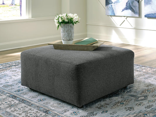 Signature Design by Ashley Edenfield Oversized Accent Ottoman - Vaughn Outlet Kankakee IL