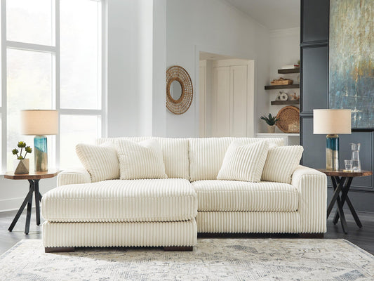 Signature Design by Ashley Lindyn 2-Piece Sectional with Chaise - Vaughn Outlet Kankakee IL