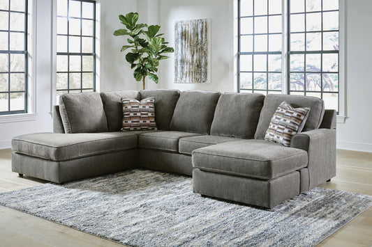 Signature Design by Ashley O'Phannon 2-Piece Sectional with Chaise - Vaughn Outlet Kankakee IL