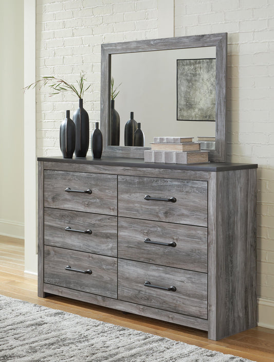 Signature Design by Ashley Bronyan Dresser and Mirror - Vaughn Outlet Kankakee IL