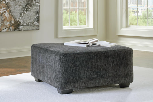 Signature Design by Ashley Biddeford Oversized Accent Ottoman - Vaughn Outlet Kankakee IL