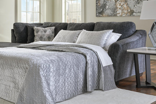 Biddeford 2-Piece Sleeper Sectional with Chaise