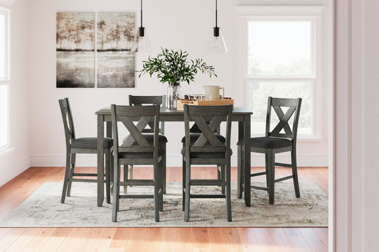 Signature Design by Ashley Caitbrook RECT DRM Counter TBL Set - Vaughn Outlet Kankakee IL