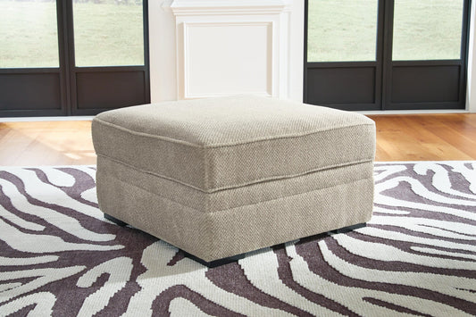 Benchcraft Calnita Ottoman With Storage - Vaughn Outlet Kankakee IL