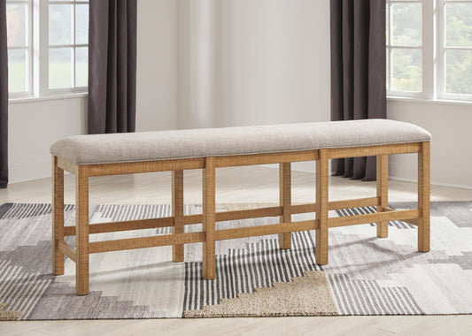 Signature Design by Ashley Havonplane XL Counter UPH DRM Bench - Vaughn Outlet Kankakee IL