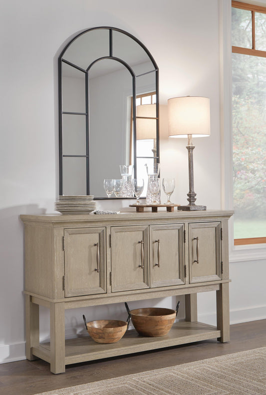Signature Design by Ashley Evengton Accent Mirror - Vaughn Outlet Kankakee IL