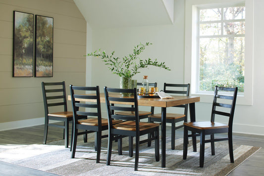 Signature Design by Ashley Blondon RECT DRM Table Set - Vaughn Outlet Kankakee IL
