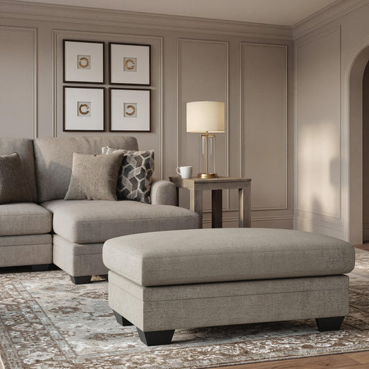 Signature Design by Ashley Stonemeade Ottoman - Vaughn Outlet Kankakee IL