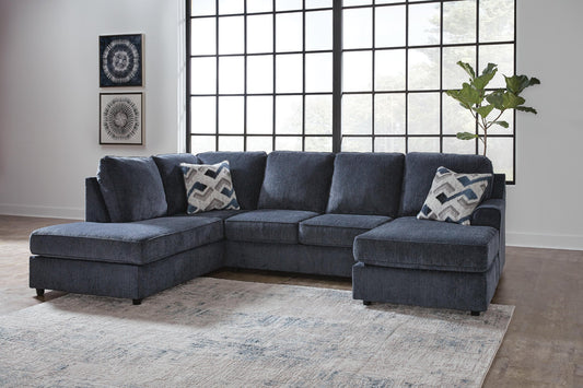 Signature Design by Ashley Albar Place 2-Piece Sectional - Vaughn Outlet Kankakee IL