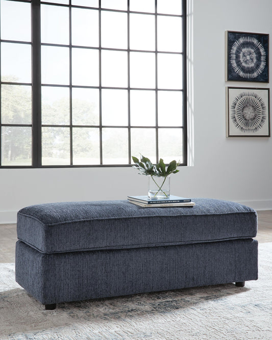 Signature Design by Ashley Albar Place Oversized Accent Ottoman - Vaughn Outlet Kankakee IL
