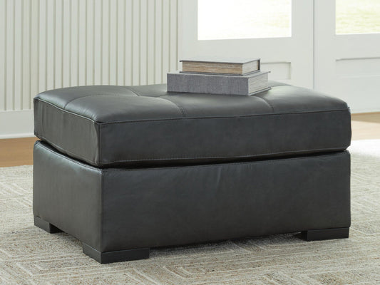 Signature Design by Ashley Brindley Pier Oversized Accent Ottoman - Vaughn Outlet Kankakee IL