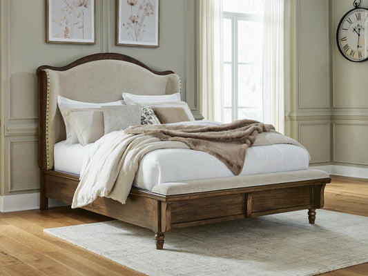 Sturlayne  Upholstered Panel Bed