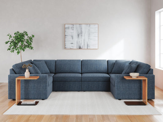 Signature Design by Ashley Modmax 6-Piece Sectional - Vaughn Outlet Kankakee IL
