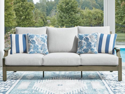 Signature Design by Ashley Rainier Ranch Sofa with Cushion - Vaughn Outlet Kankakee IL