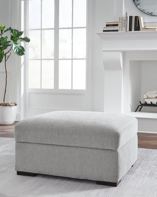 Benchcraft Gabyleigh Ottoman With Storage - Vaughn Outlet Kankakee IL