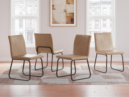 Signature Design by Ashley Pharwynn Dining UPH Side Chair - Vaughn Outlet Kankakee IL