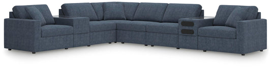 Modmax 8-Piece Sectional with Audio and Storage Consoles