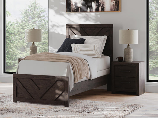 Prendonea  Panel Bed