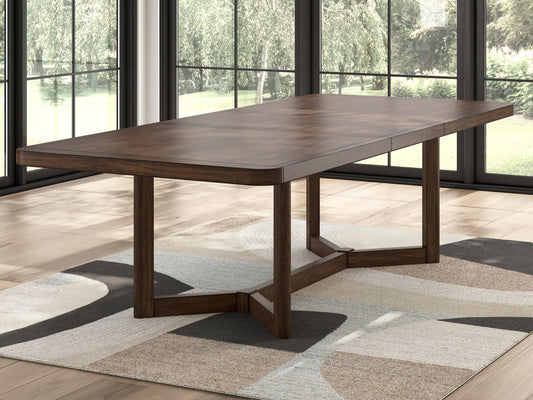 Signature Design by Ashley Dilenno RECT Dining Room EXT Table - Vaughn Outlet Kankakee IL