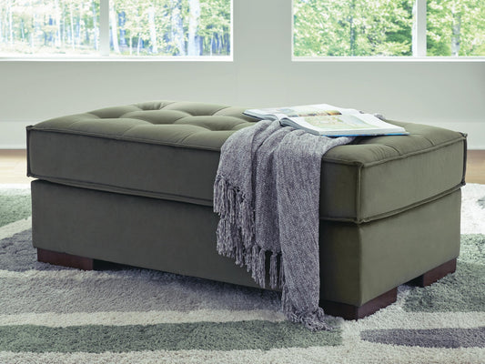Signature Design by Ashley Caspian-Town Oversized Accent Ottoman - Vaughn Outlet Kankakee IL