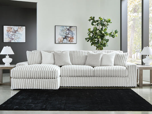 Signature Design by Ashley Stupendous 2-Piece Sectional with Chaise - Vaughn Outlet Kankakee IL