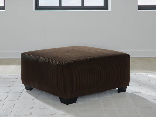 Signature Design by Ashley Kimlee Oversized Accent Ottoman - Vaughn Outlet Kankakee IL