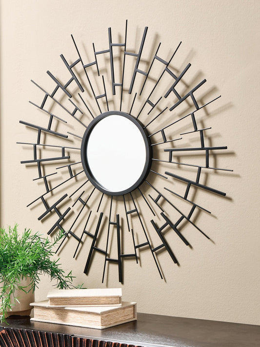 Signature Design by Ashley Garrenworth Accent Mirror - Vaughn Outlet Kankakee IL