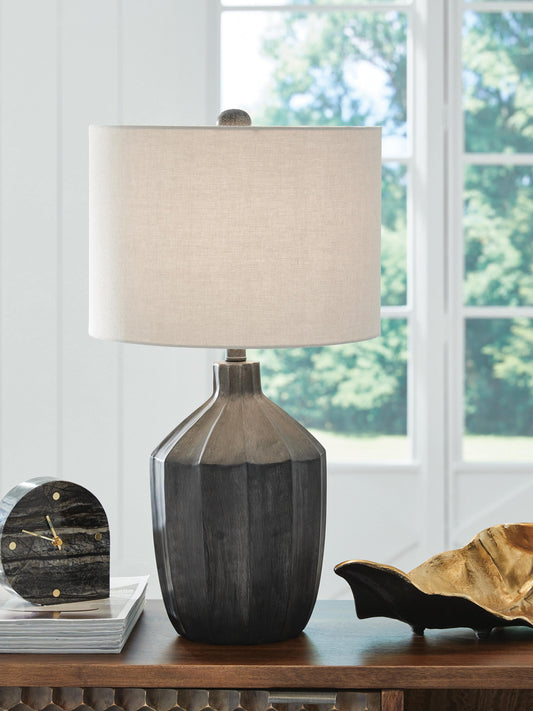 Signature Design by Ashley Jilton Poly Table Lamp - Vaughn Outlet Kankakee IL