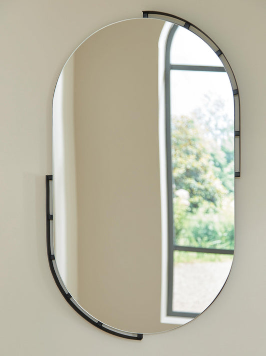 Signature Design by Ashley Valkings Accent Mirror - Vaughn Outlet Kankakee IL