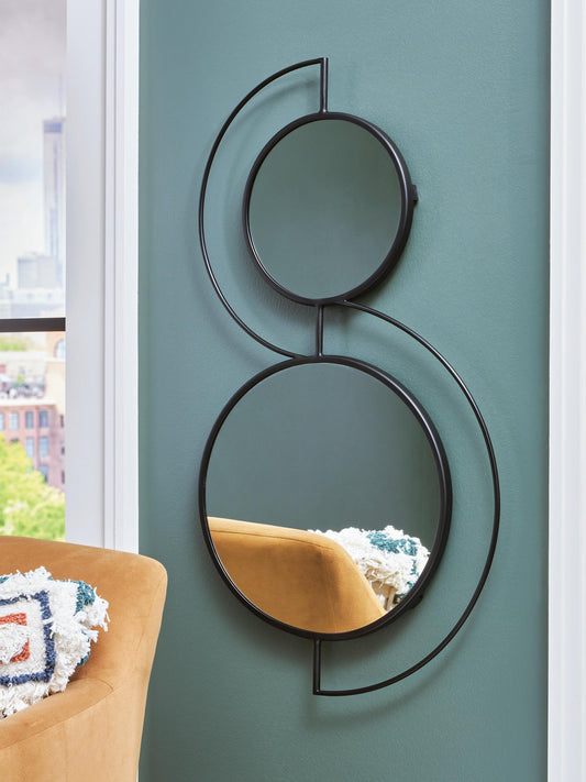 Signature Design by Ashley Shayham Accent Mirror - Vaughn Outlet Kankakee IL