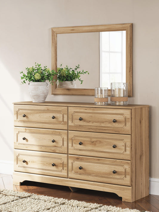 Signature Design by Ashley Aleaport Dresser and Mirror - Vaughn Outlet Kankakee IL