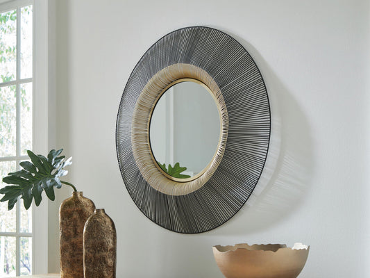 Signature Design by Ashley Dallmen Accent Mirror - Vaughn Outlet Kankakee IL