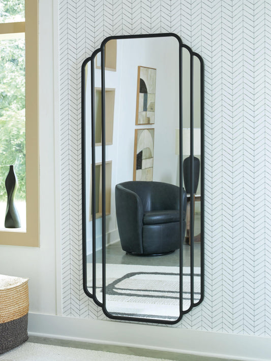Signature Design by Ashley Antigone Floor Mirror - Vaughn Outlet Kankakee IL