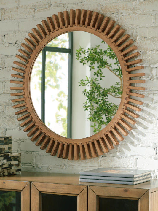 Signature Design by Ashley Tedwell Accent Mirror - Vaughn Outlet Kankakee IL
