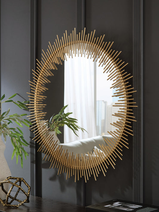 Signature Design by Ashley Wainport Accent Mirror - Vaughn Outlet Kankakee IL