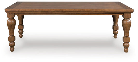 Signature Design by Ashley Greddinton Rectangular Dining Room Table - Vaughn Outlet Kankakee IL