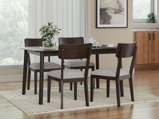 Signature Design by Ashley Shorbyn Dining Room Table Set - Vaughn Outlet Kankakee IL