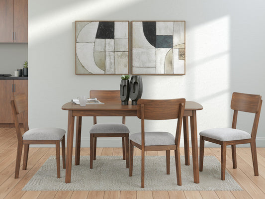 Signature Design by Ashley Tameride Dining Room Table Set - Vaughn Outlet Kankakee IL