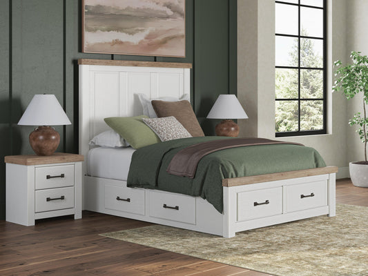 Savonport  Panel Storage Bed