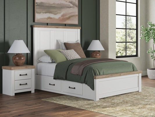 Savonport  Panel Bed With Storage